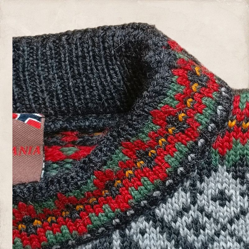 Other Christiania sweater man wool vintage L Size US L / EU 52-54 / 3 - 2 Thumbnail
