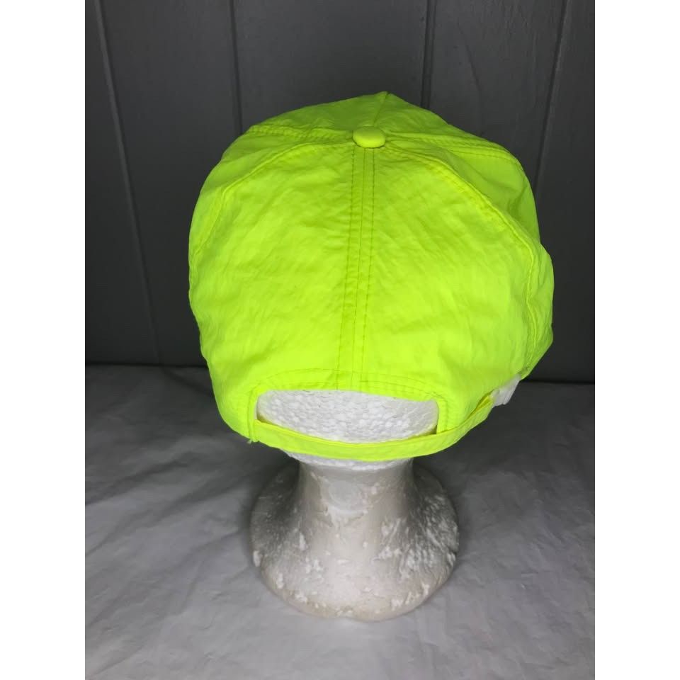 Vintage Vintage Pepsi Cola Rope nylon neon yellow adjustable hat cap Size ONE SIZE - 3 Thumbnail