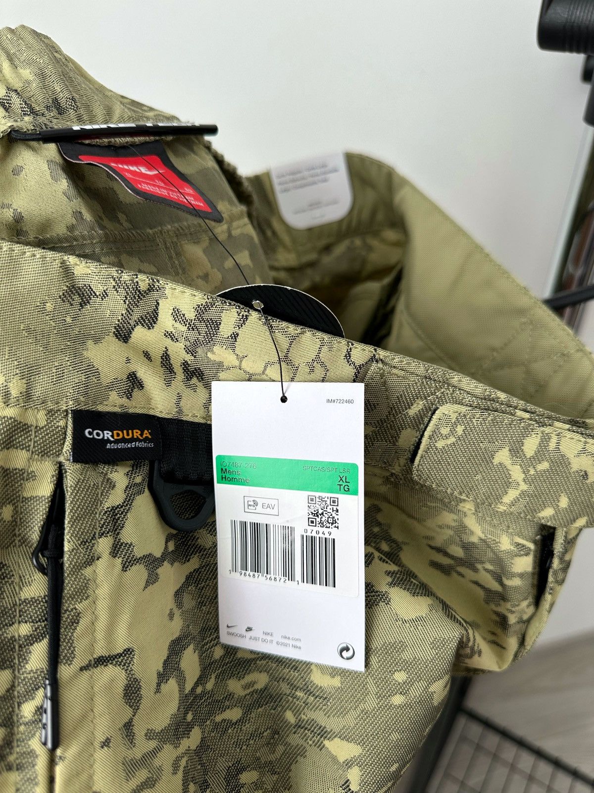 NWT $400 Nike Tech Woven Cordura Utility Camo Tactical Pants