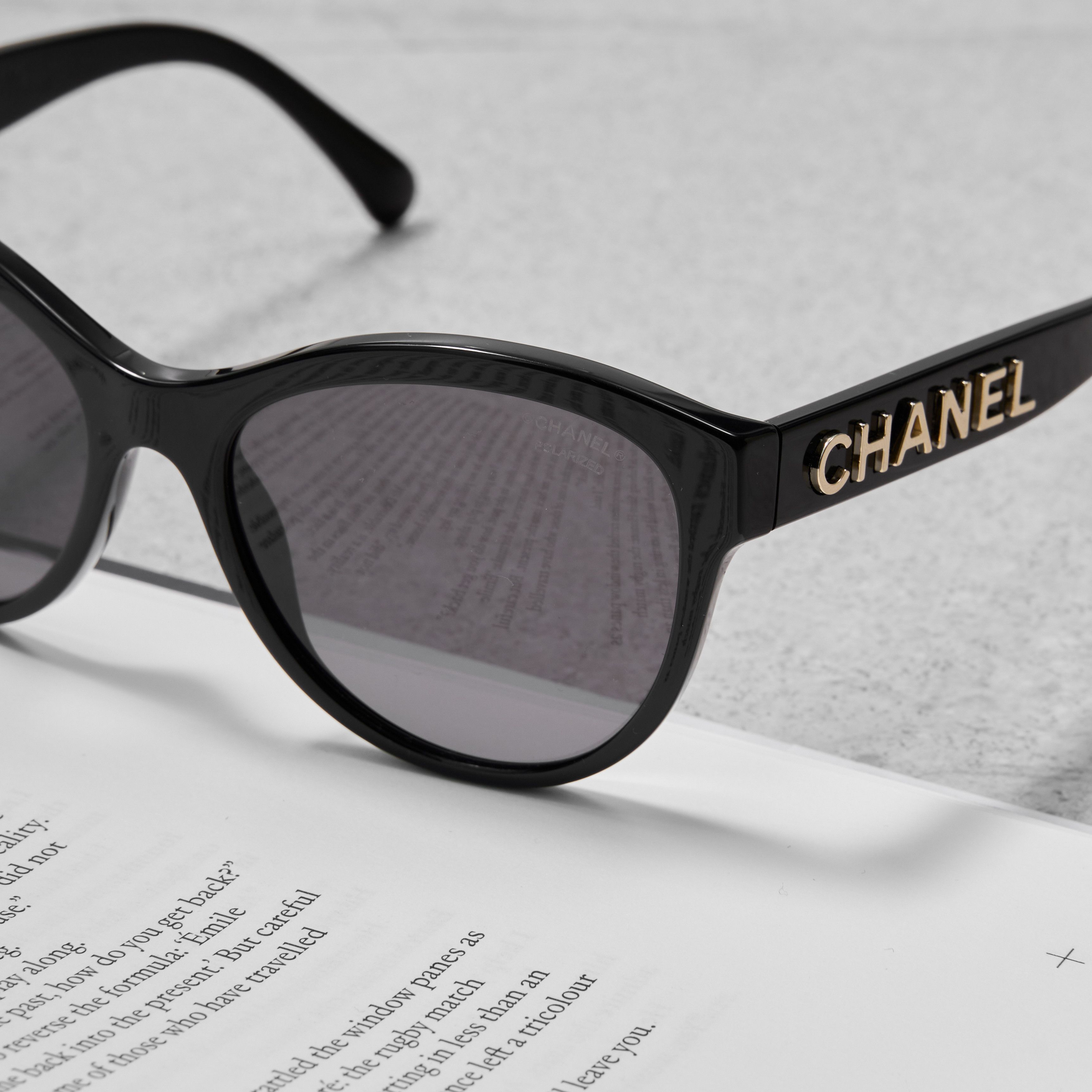 Chanel CHANEL 0CH5458 C622T8 Butterfly Sunglasses Size ONE SIZE - 3 Thumbnail