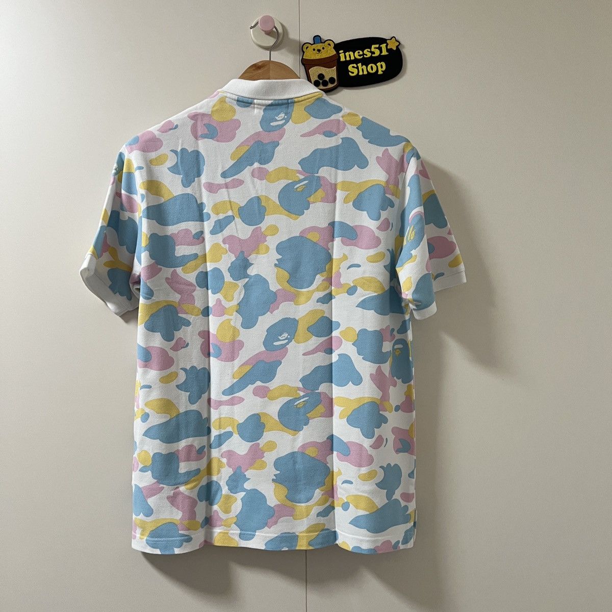 Bape Bape Color Camo Multi Polo Tee Size US S / EU 44-46 / 1 - 2 Thumbnail