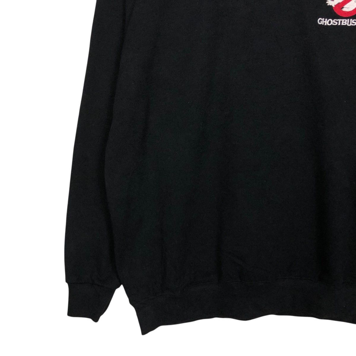 Japanese Brand Rich Black Half Zipper Collar Sweatshirt Scary Ghostbusters Size US M / EU 48-50 / 2 - 5 Thumbnail