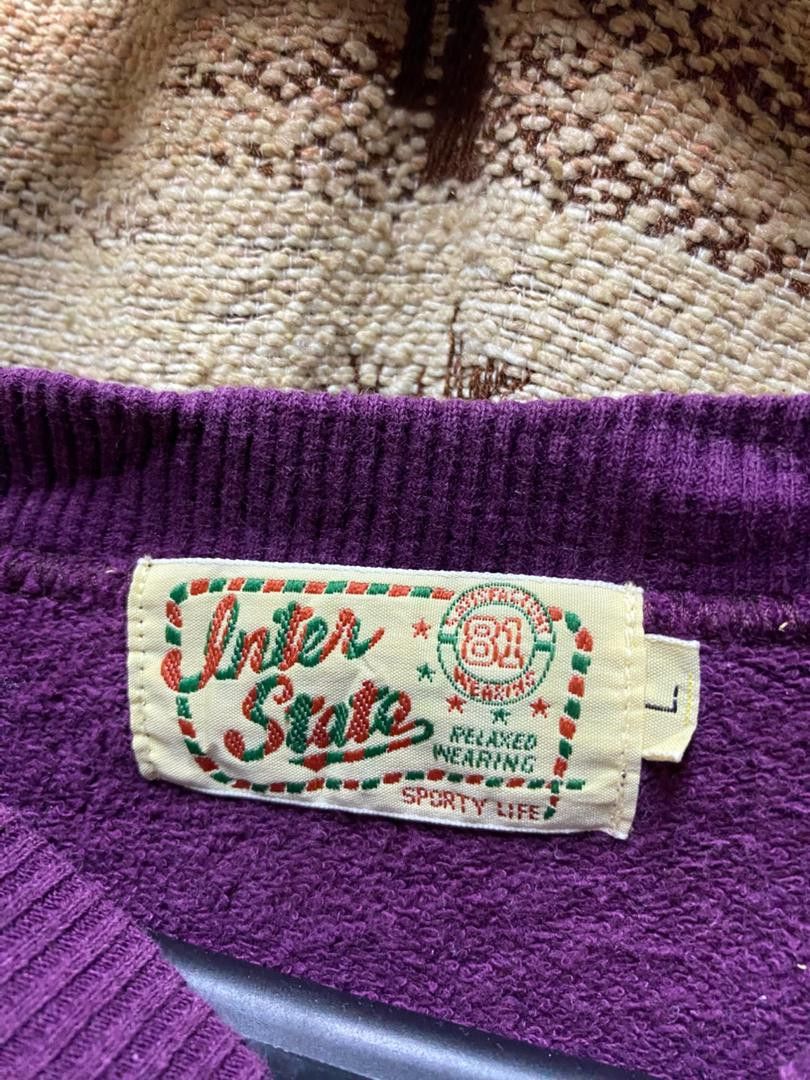Japanese Brand Vintage inter State Sweatshirt Size US M / EU 48-50 / 2 - 4 Thumbnail