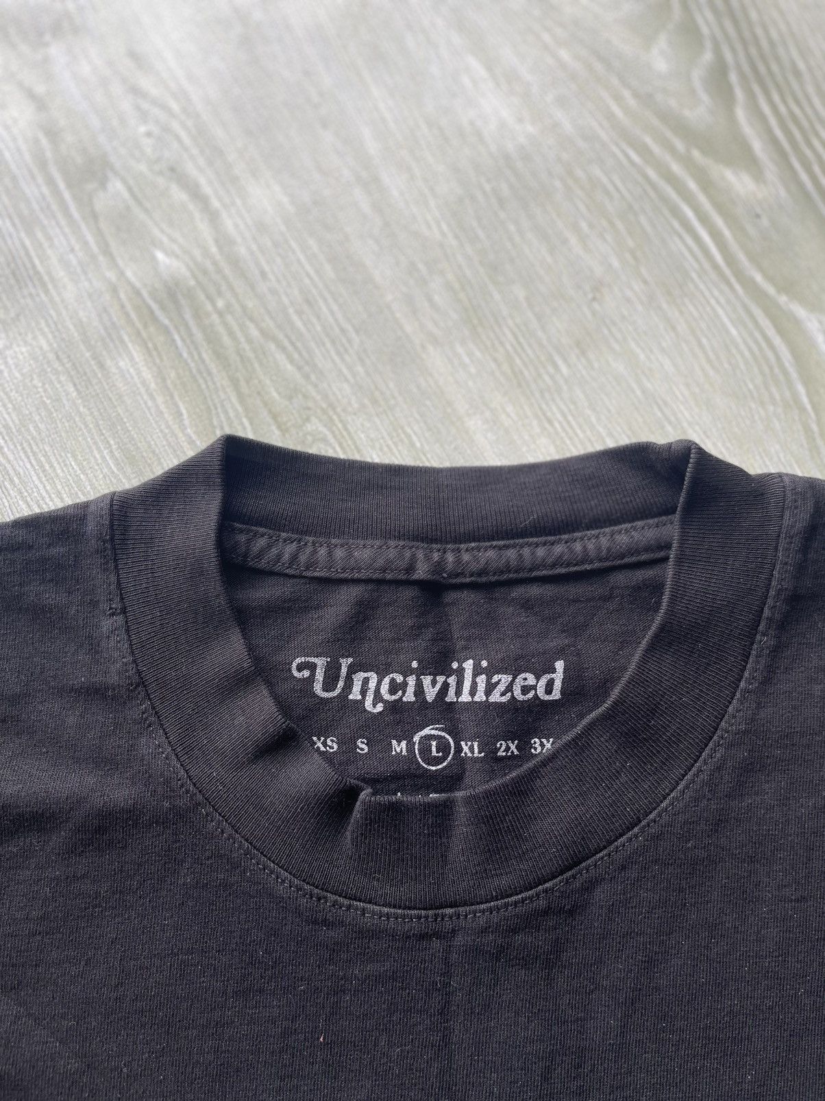 Vintage Uncivilized ‘Omar Comin’ Graphic Tee - Rare Streetwear Size US M / EU 48-50 / 2 - 3 Thumbnail