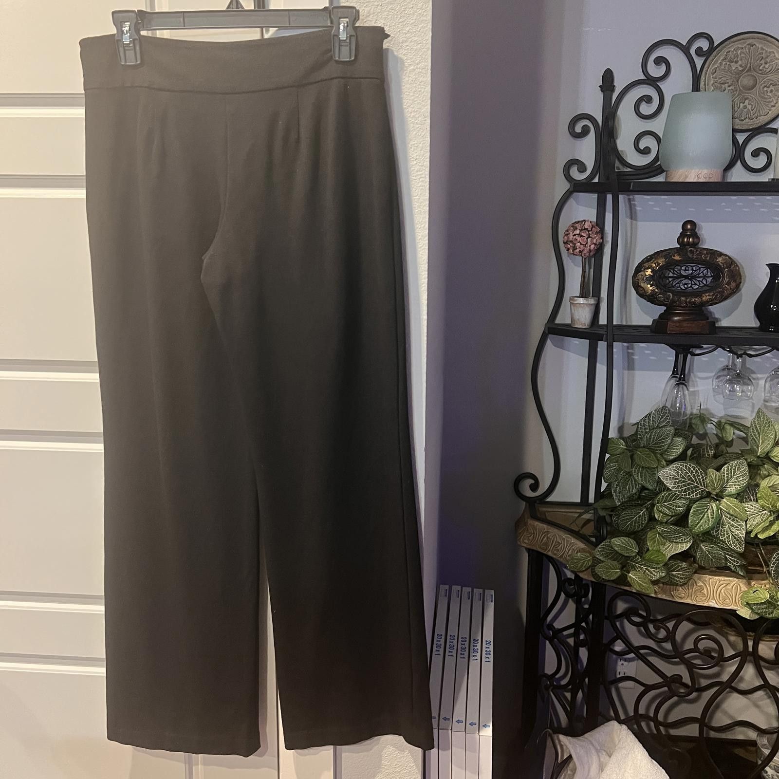 Elie Tahari Tahari Women's Black Wide Leg Pants Size 4 Size 27" / US 4 / IT 40 - 7 Thumbnail