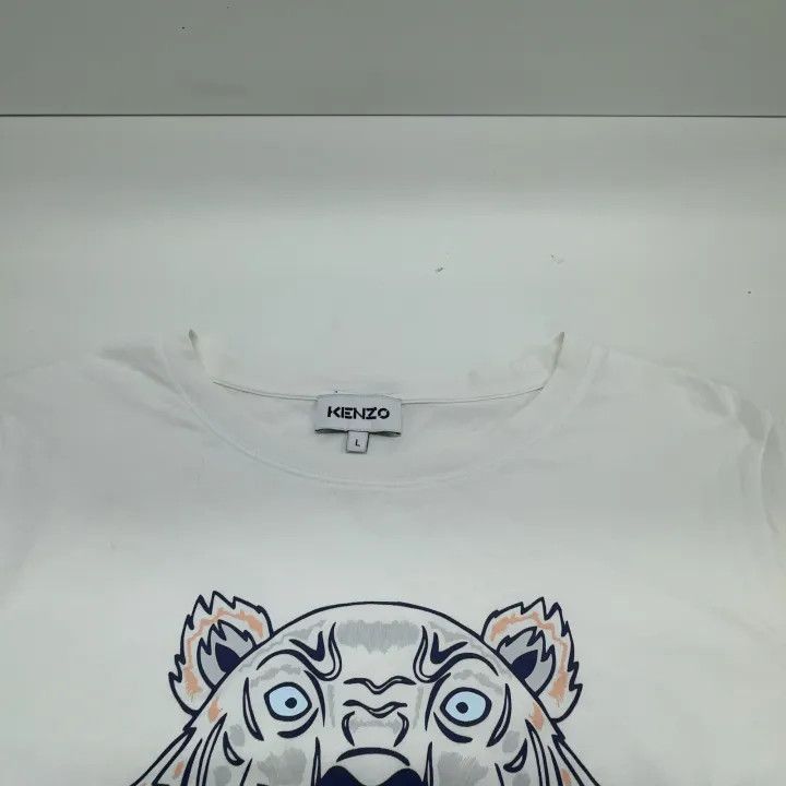 Kenzo KENZO Iconic Tiger Print Loose Short Sleeve Tee -2507 Size L / US 10 / IT 46 - 5 Thumbnail