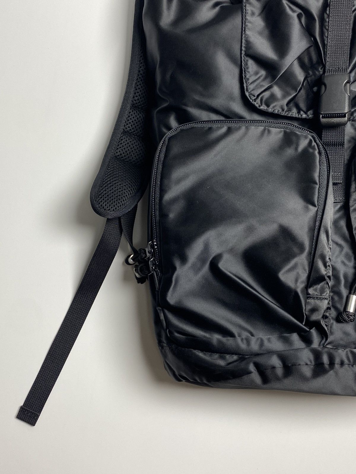 Yohji Yamamoto Yohji Yamamoto Nylon Backpack Size ONE SIZE - 4 Thumbnail
