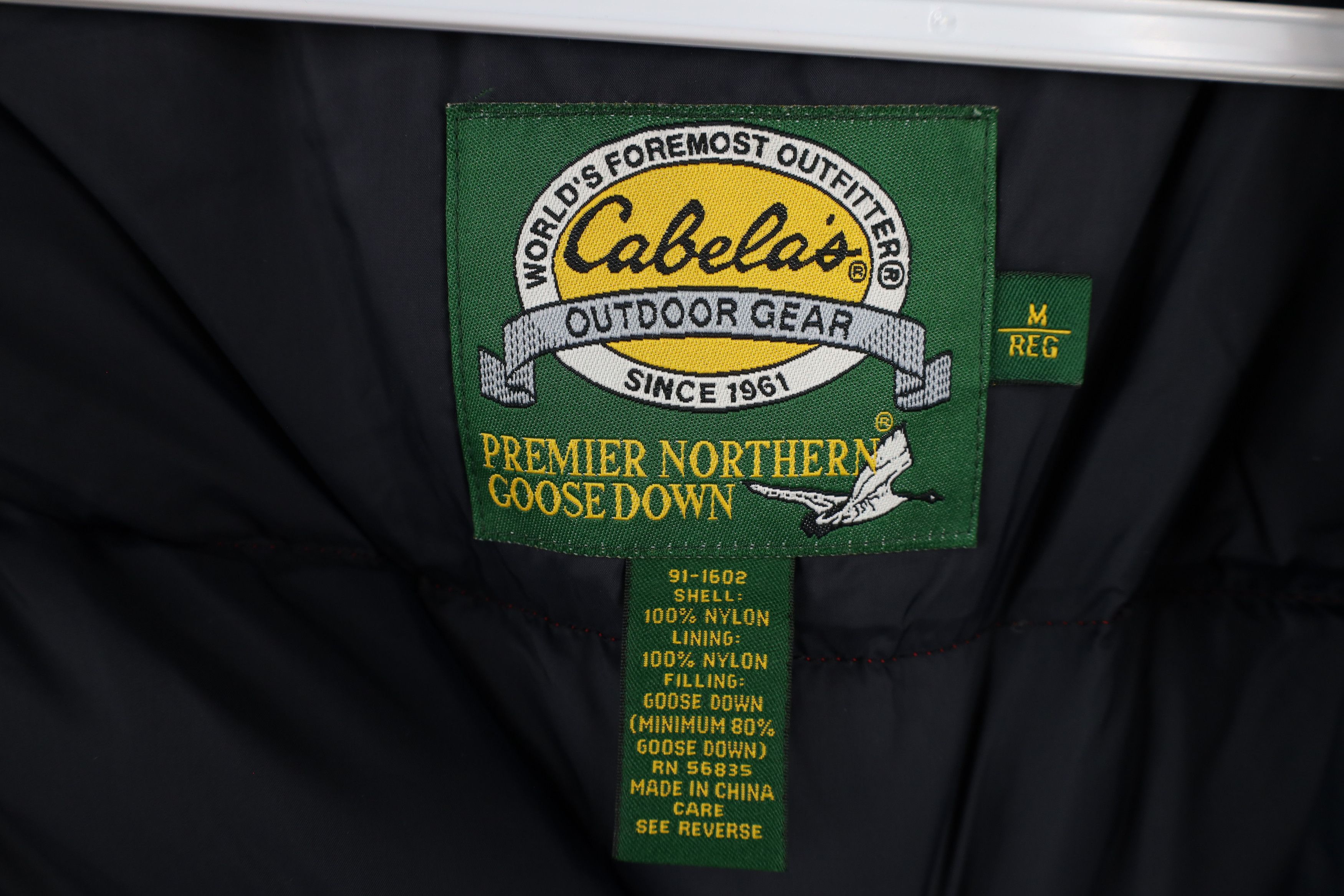 Cabelas × Vintage Vintage Cabelas Northern Goose Down Puffer Vest Jacket Size US M / EU 48-50 / 2 - 10 Thumbnail