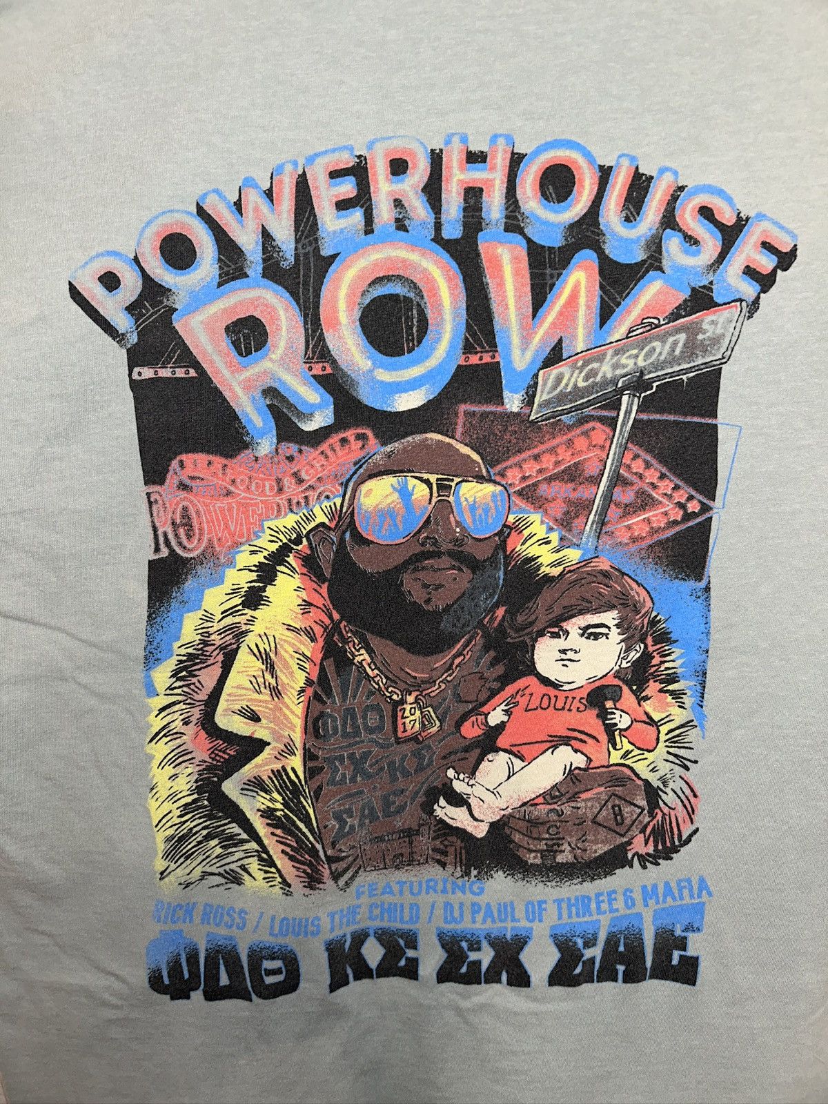 Comfort Colors KAPPA SIGMA Powerhouse ROW 2017 Concert shirt Rick Ross Size US L / EU 52-54 / 3 - 1 Thumbnail