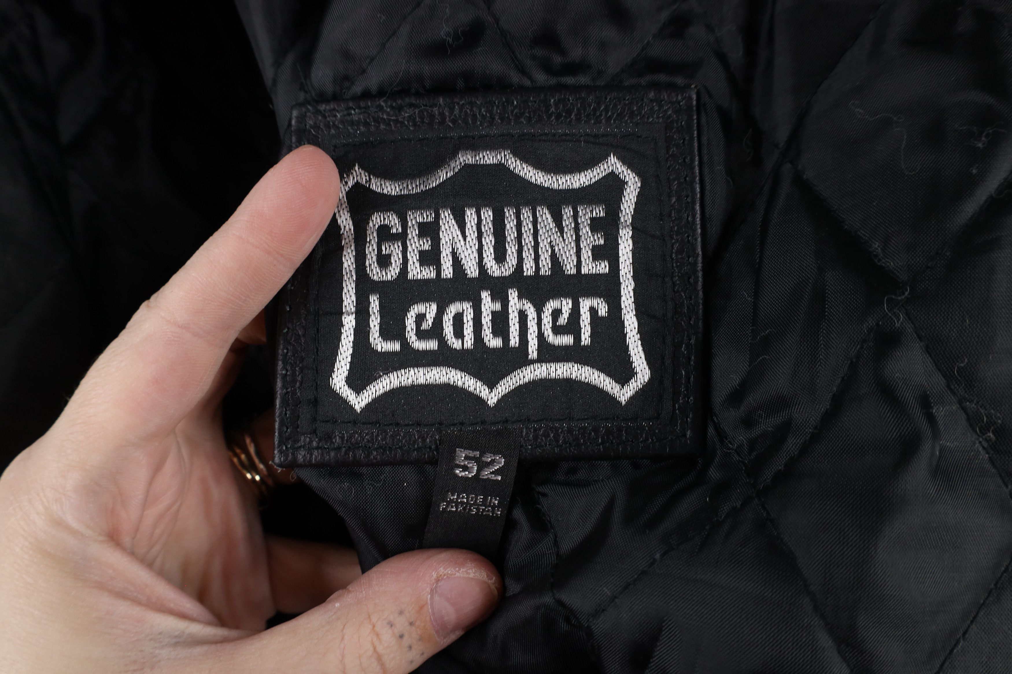 Vintage Vintage 90s Streetwear Leather Motorcycle Riding Jacket Size US XXL / EU 58 / 5 - 11 Thumbnail