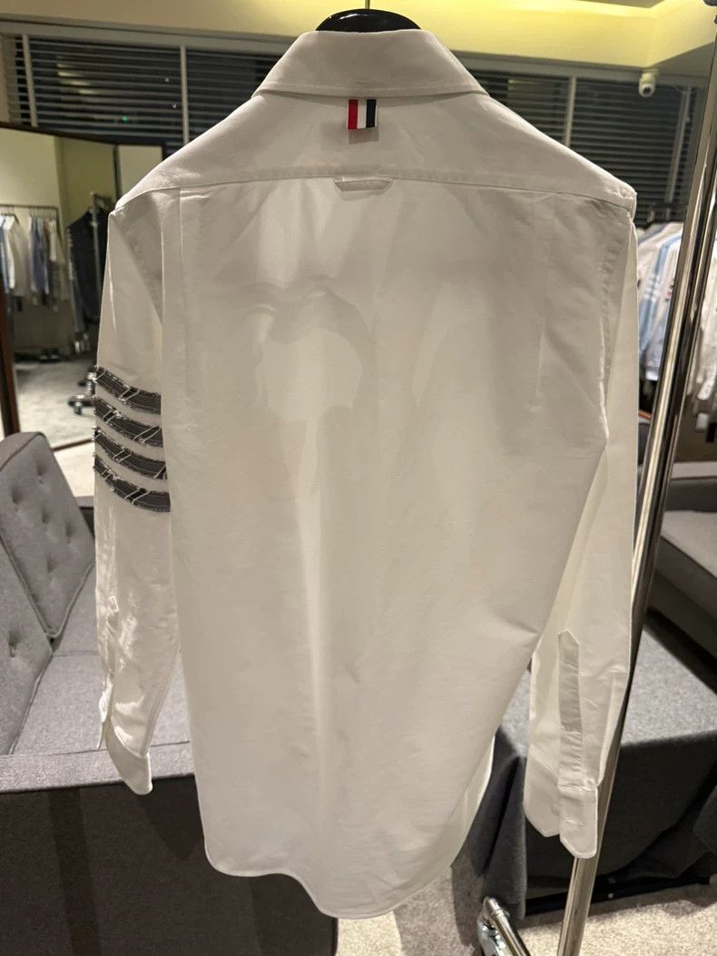 Thom Browne THOM BROWNE Rare 4-bar Shirt 2502-Nextarrow Size US S / EU 44-46 / 1 - 2 Thumbnail