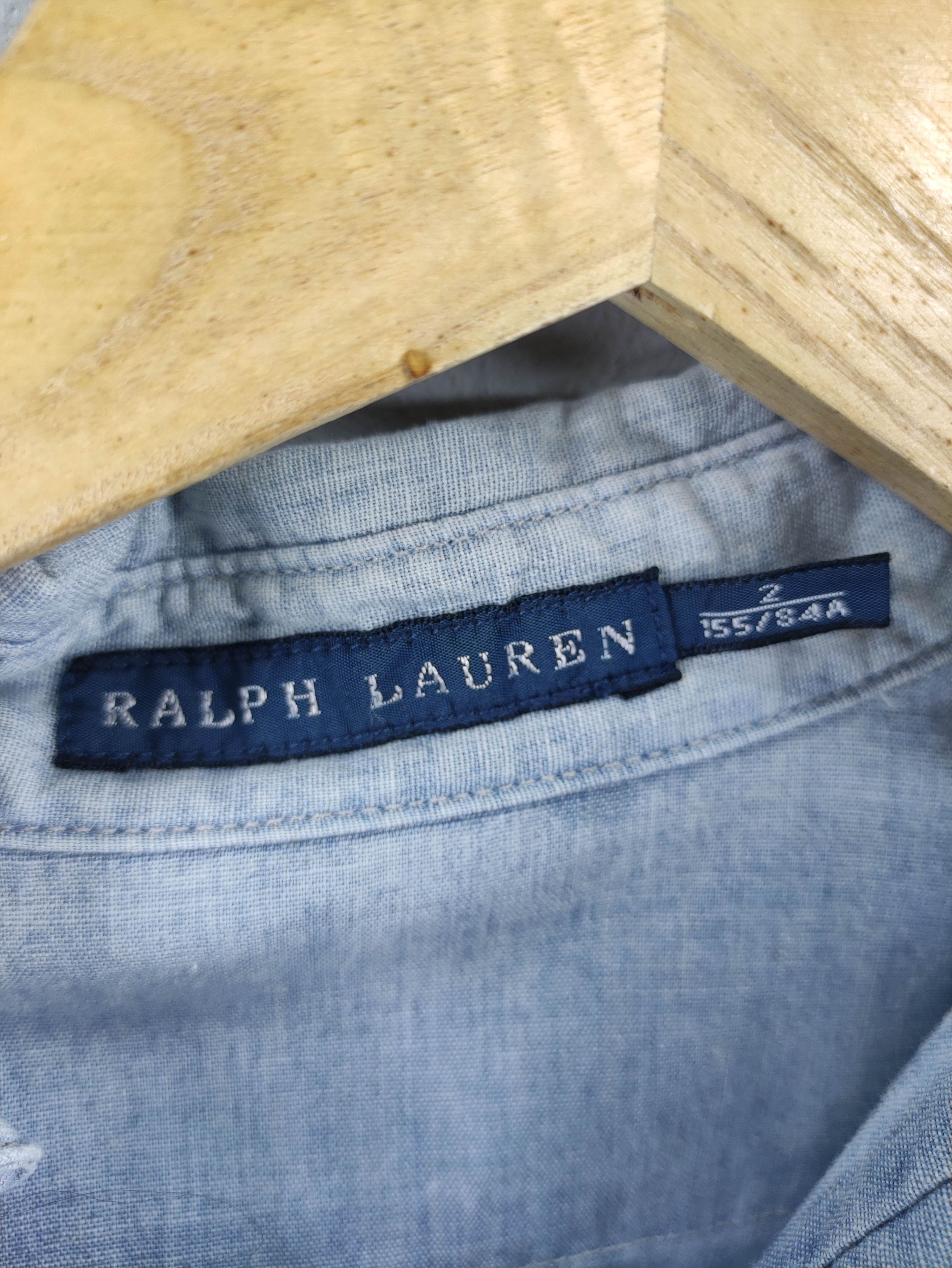 Ralph Lauren Vintage Ralph Lauren Shirt Button Up Long Sleeve Size XS / US 0-2 / IT 36-38 - 2 Thumbnail