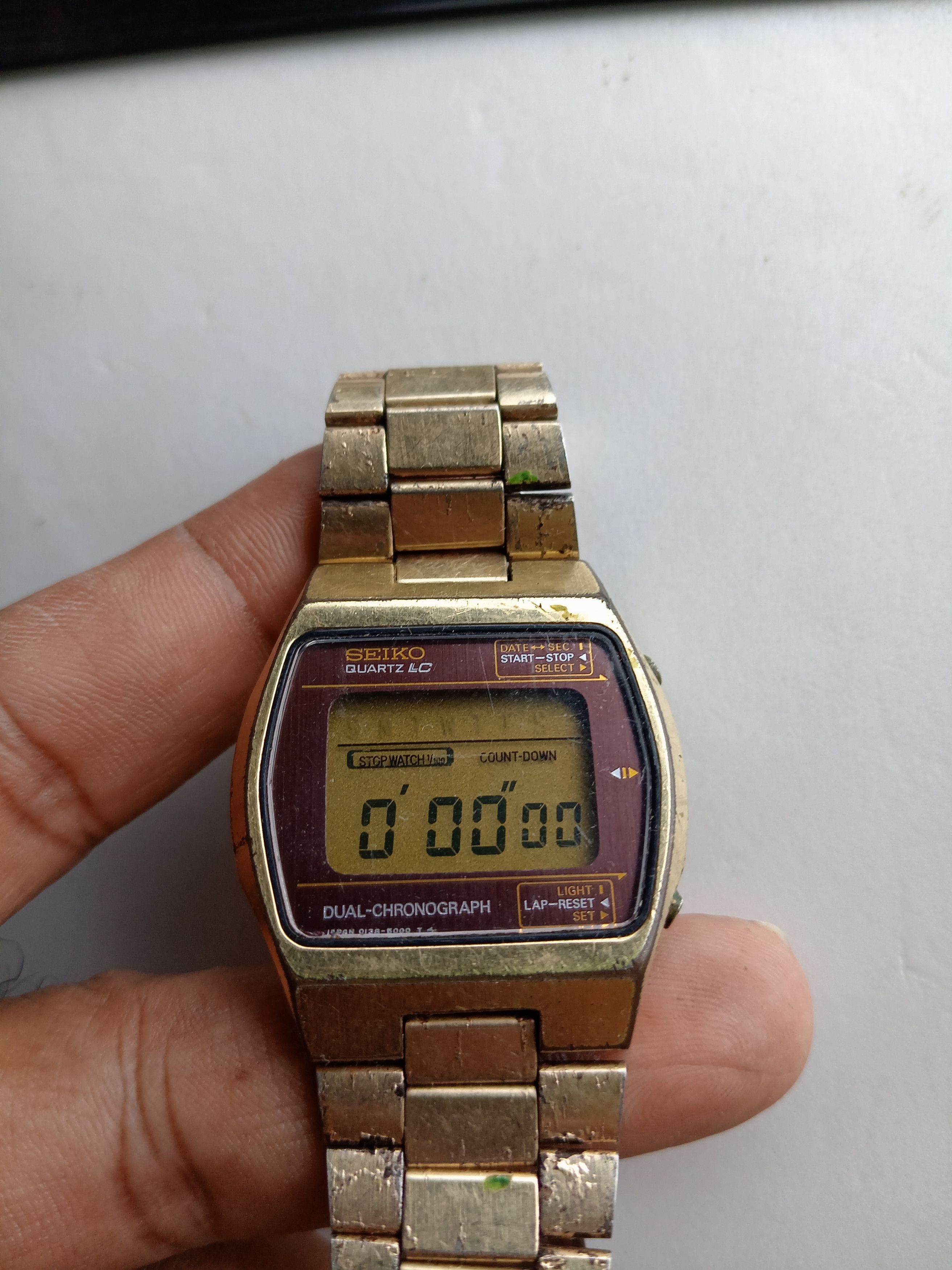 Seiko Seiko Quartz LC 0138-5000 rare digital watch Size ONE SIZE - 4 Thumbnail