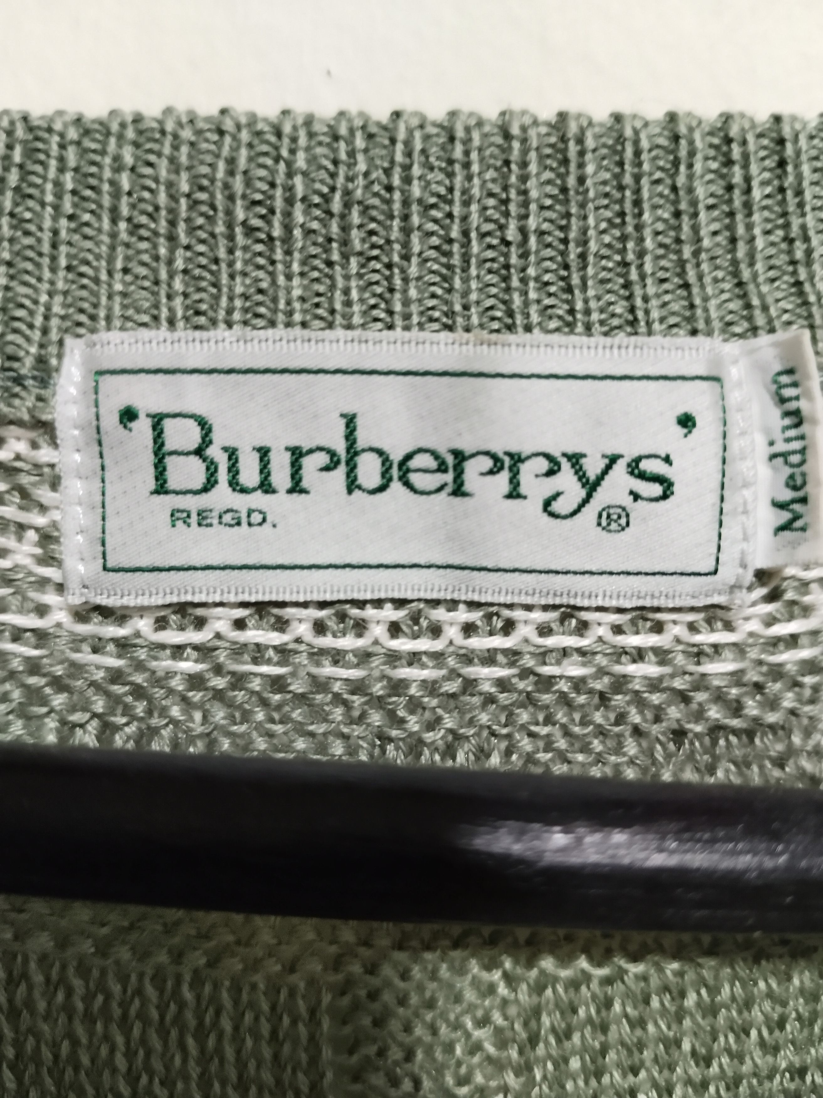 Burberry Vintage Burberry knitwear sweater Size US M / EU 48-50 / 2 - 3 Thumbnail