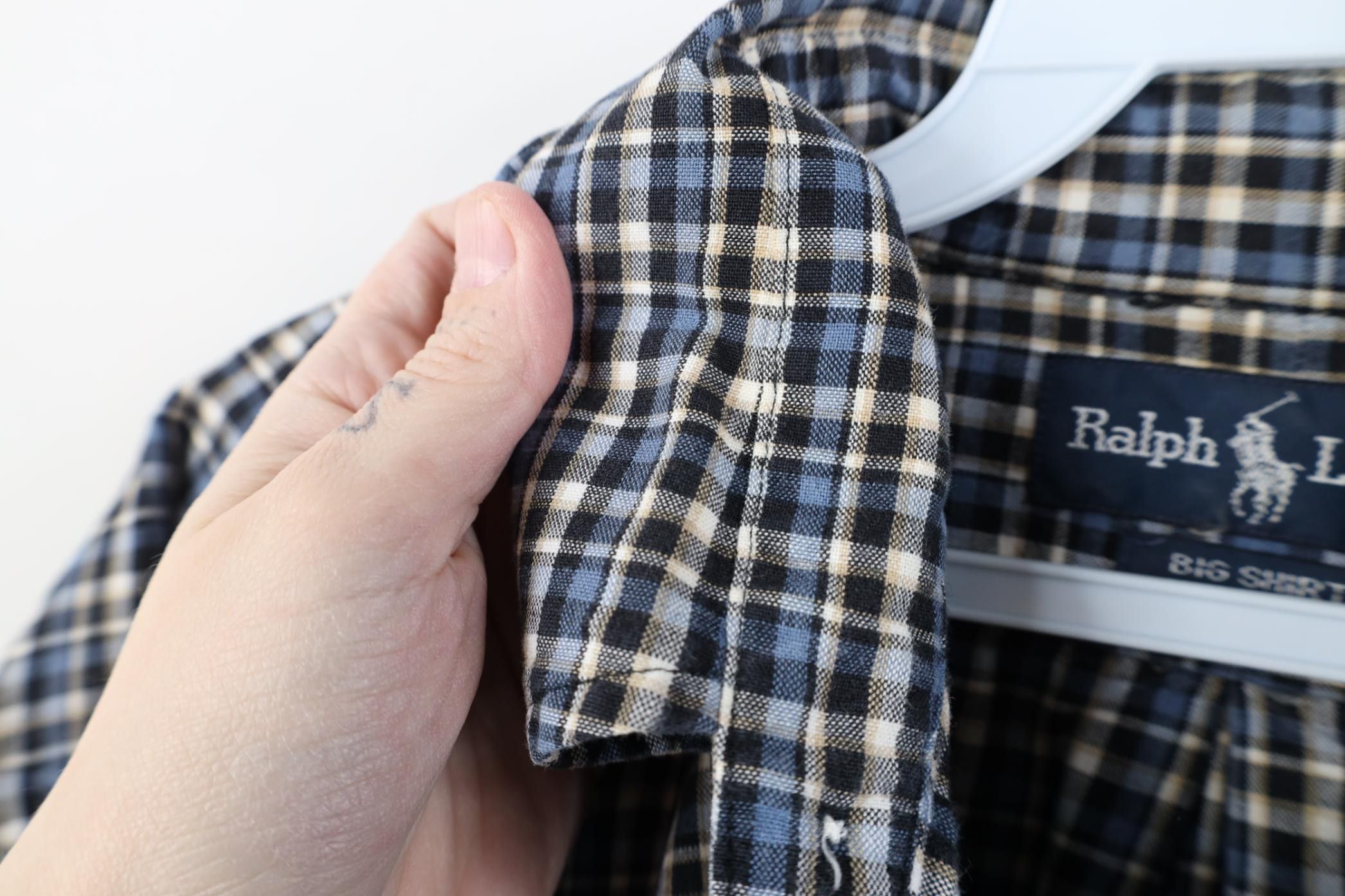 Polo Ralph Lauren Vintage 90s Ralph Lauren Big Shirt Baggy Collared Down Shirt Size US M / EU 48-50 / 2 - 9 Thumbnail