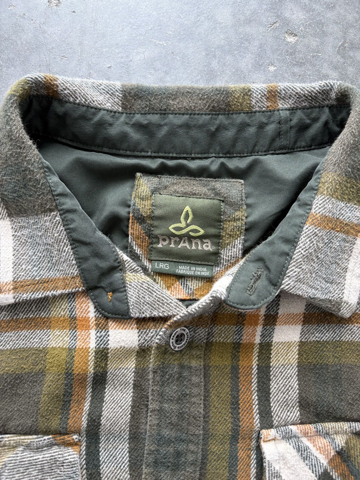Prana Vintage Y2K Prana Flannel Shirt Green Large Size US L / EU 52-54 / 3 - 2 Thumbnail