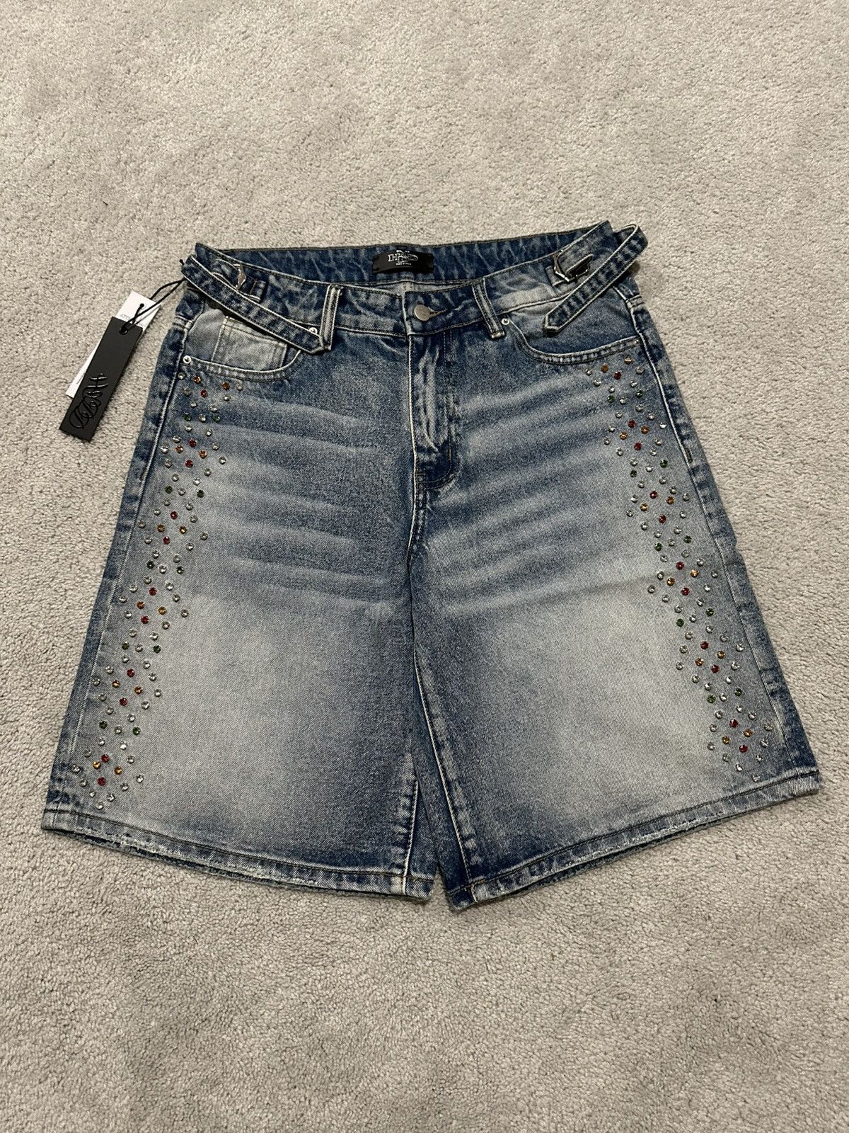 HMDD H-Star Crystal Jorts Size Large