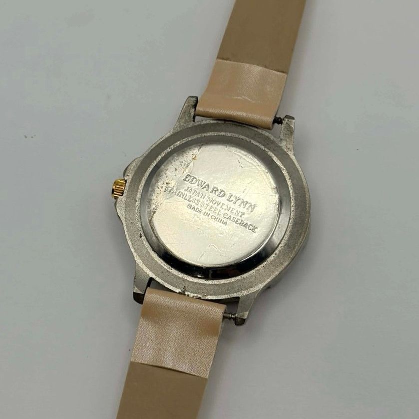 Other Gold & Beige Edward Lynn Watch Size ONE SIZE - 5 Thumbnail