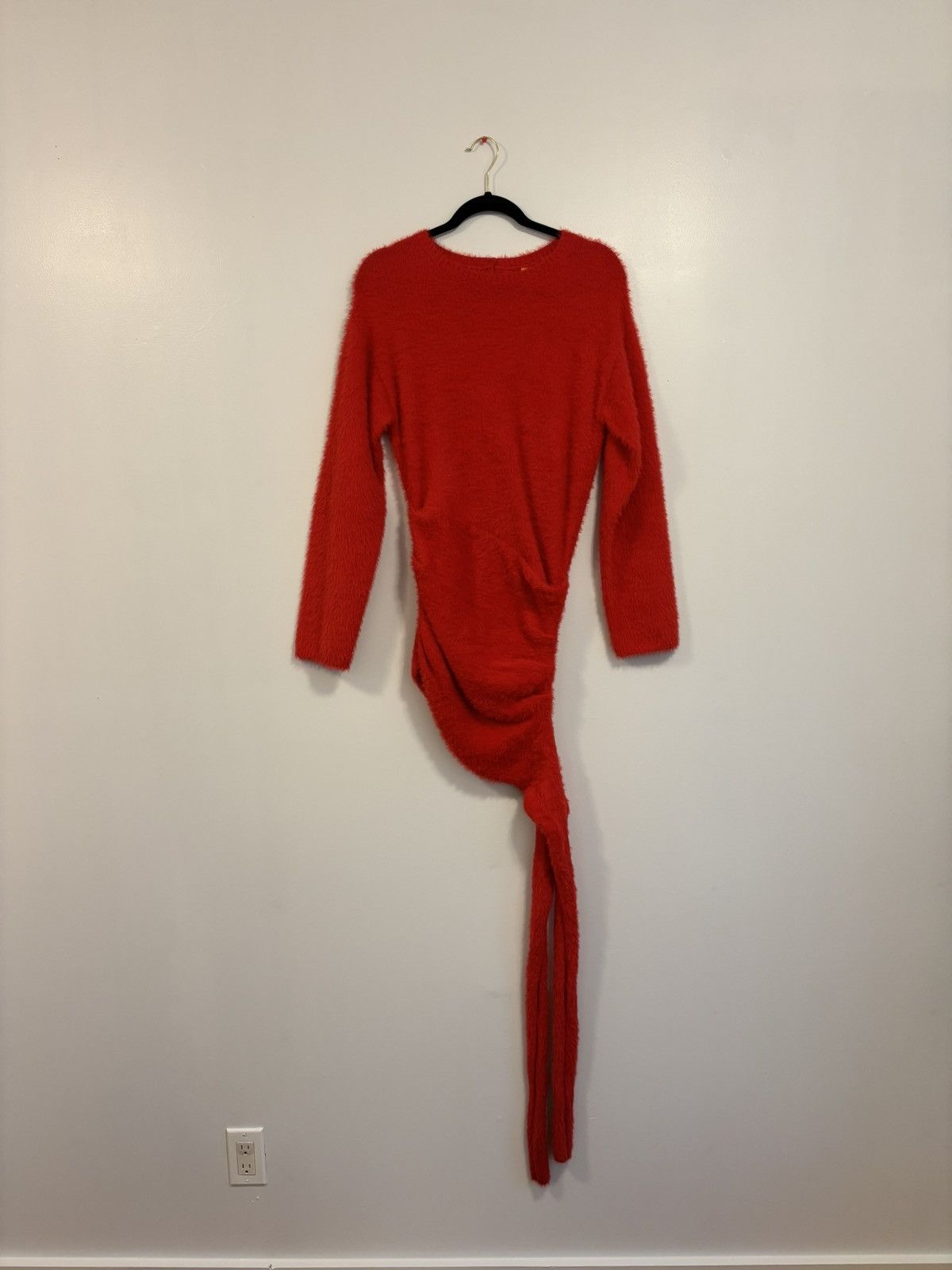 Other Red Mini Sweater Dress Size XS / US 0-2 / IT 36-38 - 4 Thumbnail