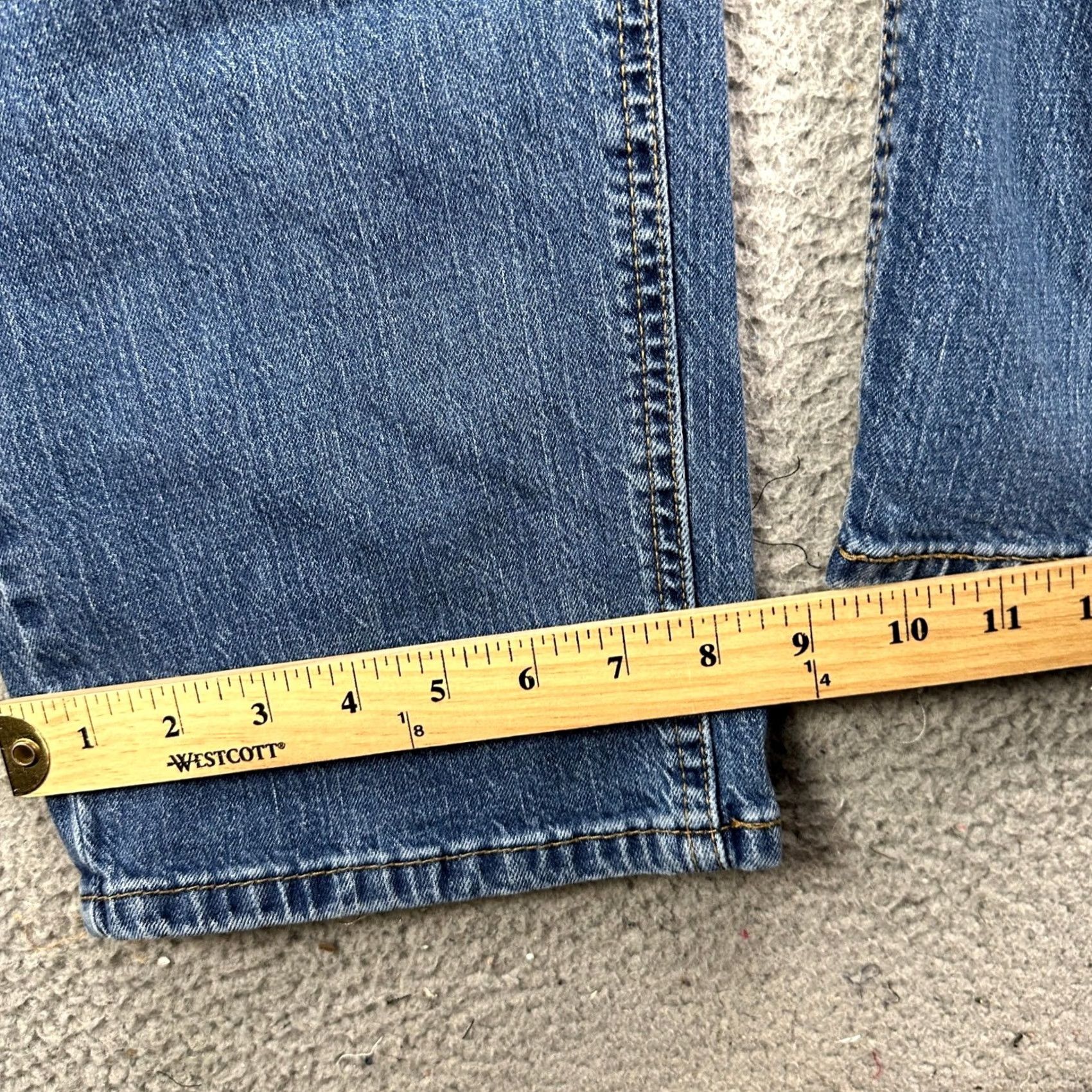 Levi's Levis 541 Jeans Athletic Fit Mens 40X32 Blue Tapered Leg Stretch Red Tab Denim Size US 40 / EU 56 - 7 Thumbnail