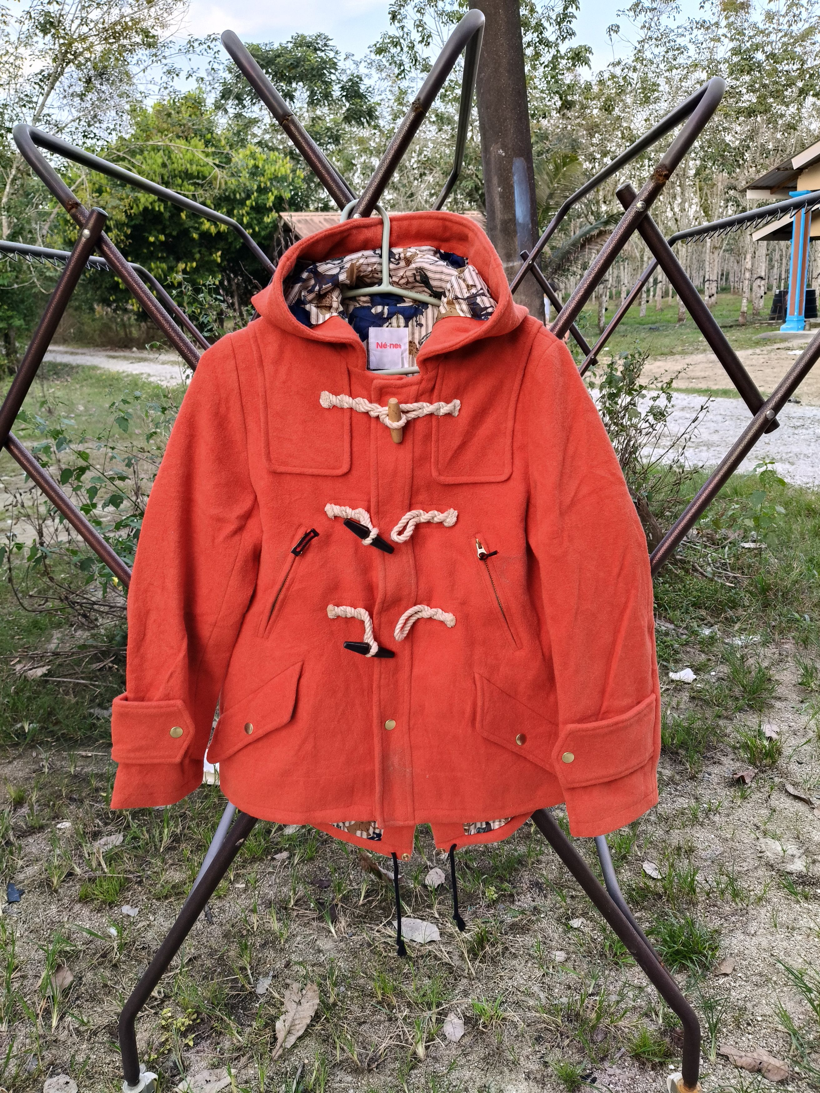 Issey Miyake Ne-Net Duffle Zipper Jacket Size M / US 6-8 / IT 42-44 - 1 Thumbnail
