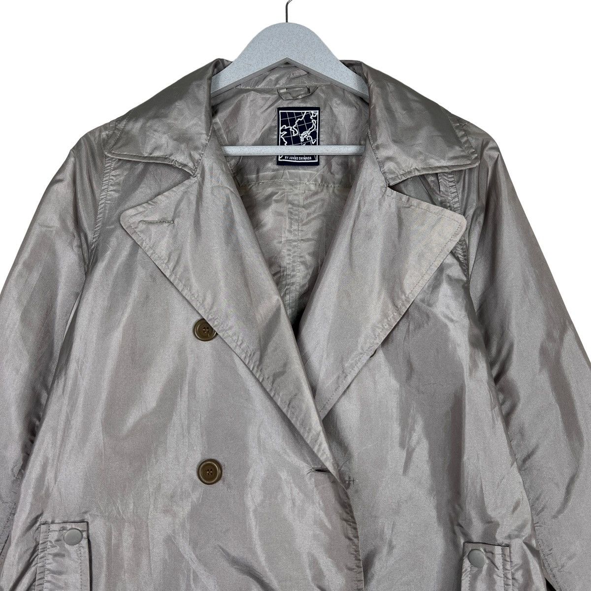 Junko Shimada 🔥 PART 2 JUNKO SHIMADA NYLON LIGHT LONG JACKET Size US M / EU 48-50 / 2 - 3 Thumbnail