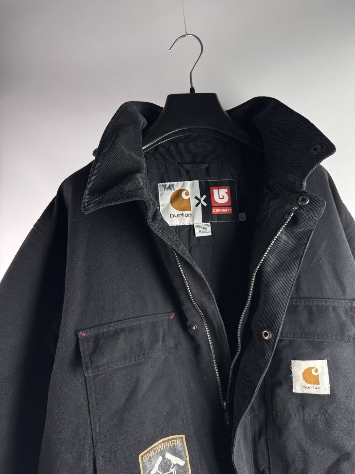 Carhartt Carhartt WIP x Burton Gore-Tex SnowPark Laax Jacket Black Size US XL / EU 56 / 4 - 4 Thumbnail