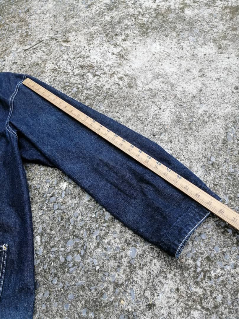 Edwin × Vintage Vintage Edwin Dungarees Denim Jacket Size US L / EU 52-54 / 3 - 7 Thumbnail