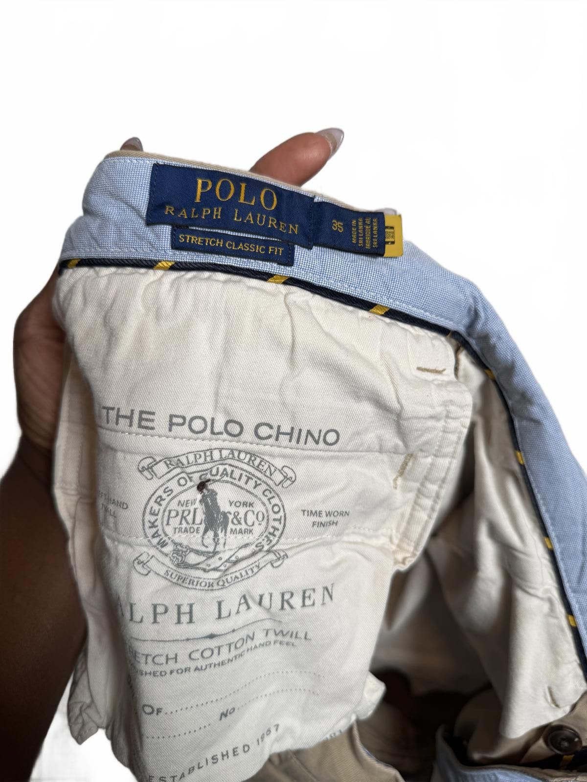 Polo Ralph Lauren Men Classic Khaki Shorts by Polo Ralph Lauren Size US 35 - 5 Thumbnail