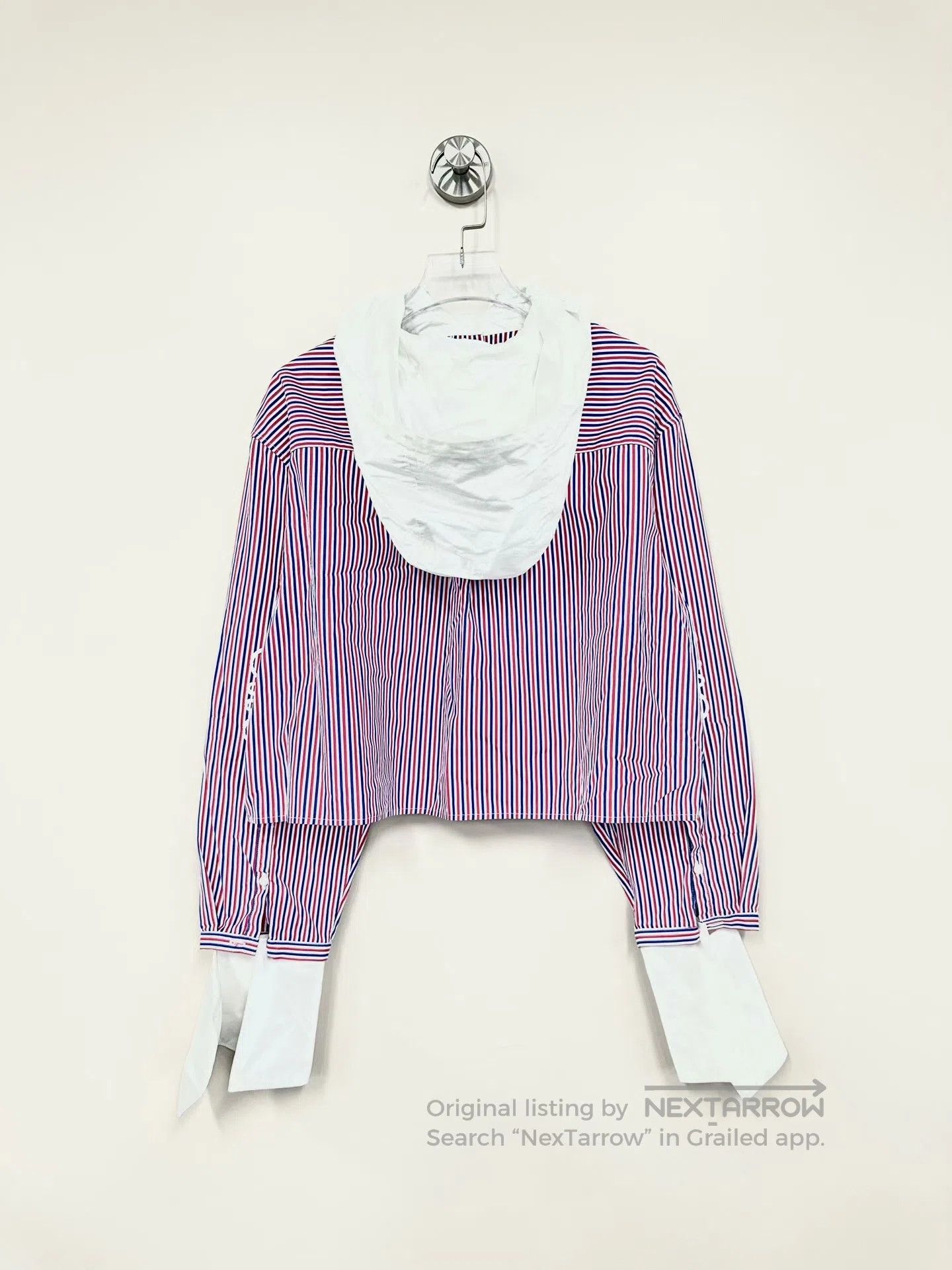 Loewe Loewe Color-block striped arm embroidered logo hooded long Size XS / US 0-2 / IT 36-38 - 2 Thumbnail