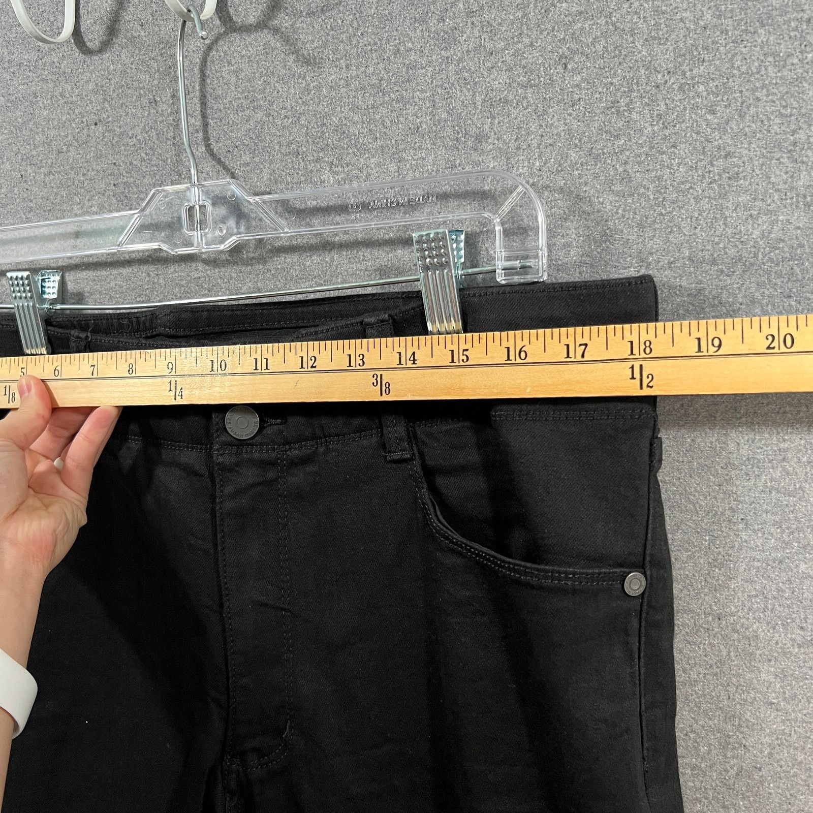 Other Susan Graver Regular Stretch Denim Straight Leg Jean Size 38" / US 16 / IT 52 - 10 Thumbnail