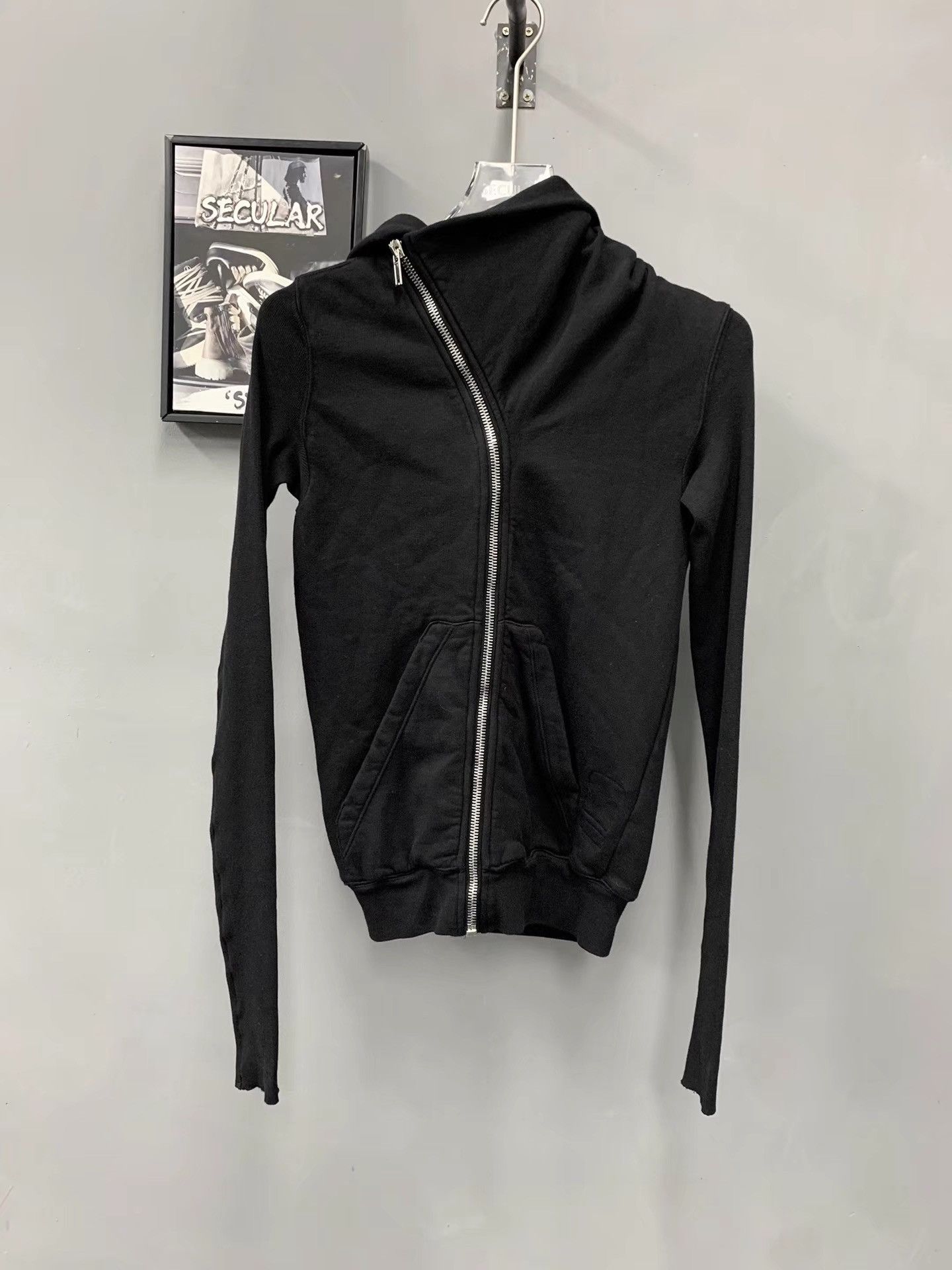 Rick Owens Rick Owens Women's Wizard Hat Zipper Hoodie K34 Size XS / US 0-2 / IT 36-38 - 1 Thumbnail