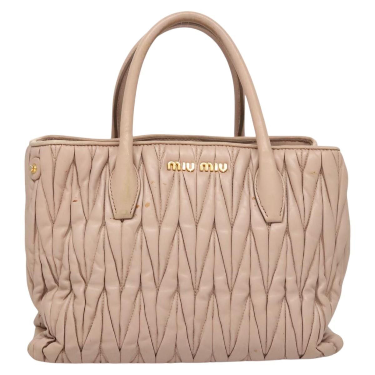 Miu Miu Miu Miu Matelassé handbag Size ONE SIZE - 1 Thumbnail