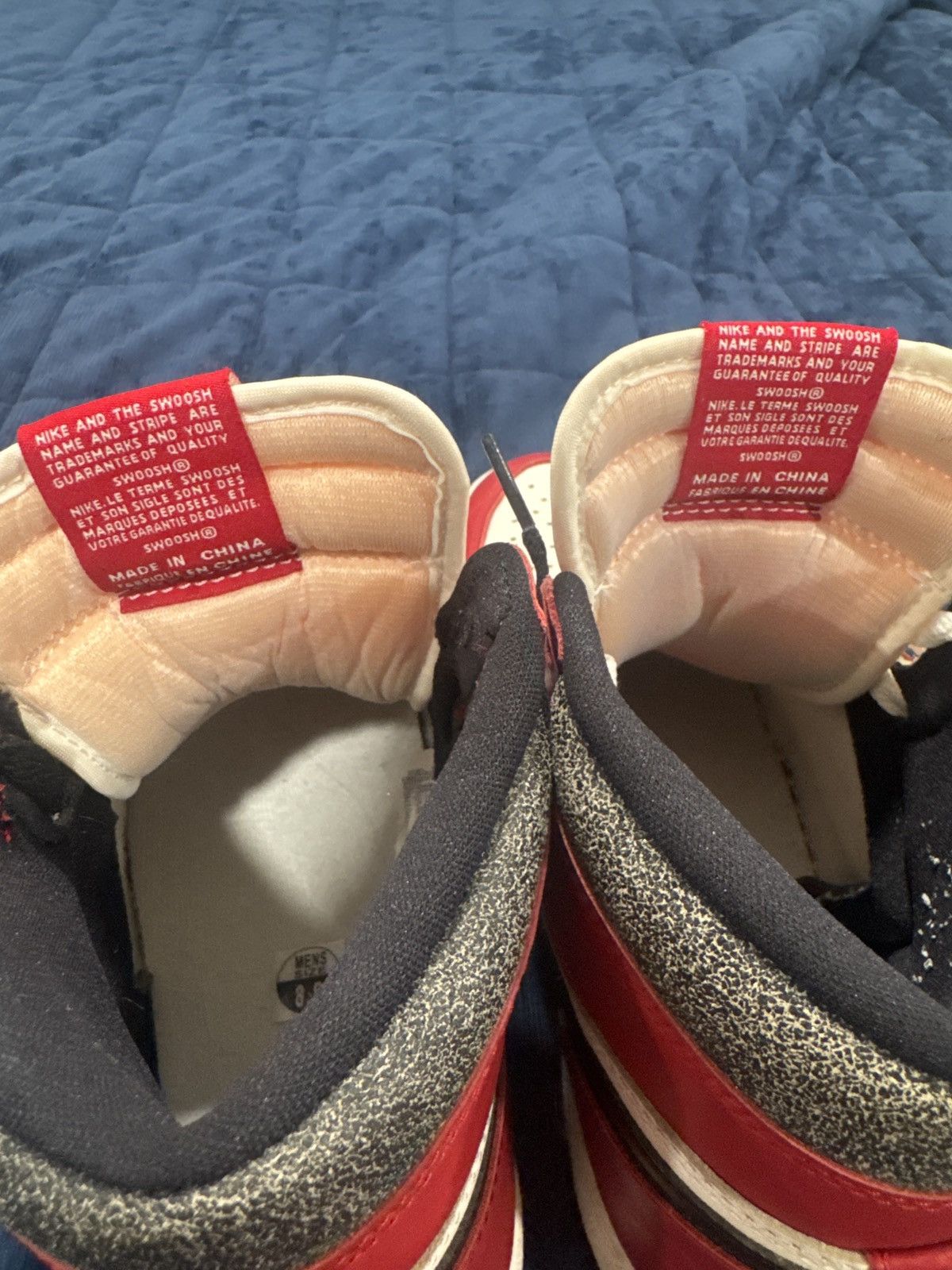 Nike Nike Jordans Lost and Found Size US 8.5 / EU 41-42 - 10 Thumbnail