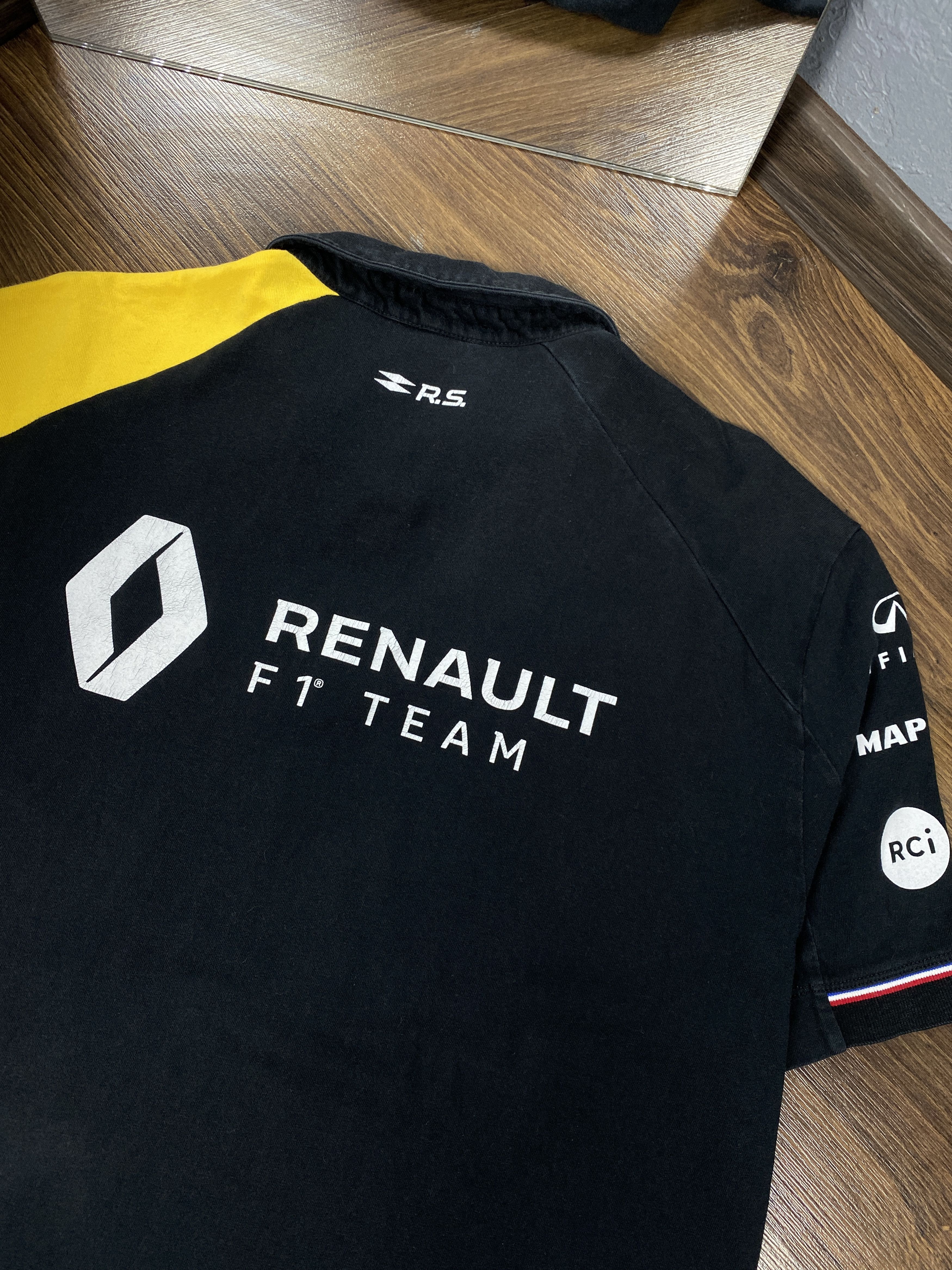 Le Coq Sportif × Vintage Le Coq Sportif Infinity Renault F1 Team vintage polo shirt Size US XXL / EU 58 / 5 - 9 Thumbnail