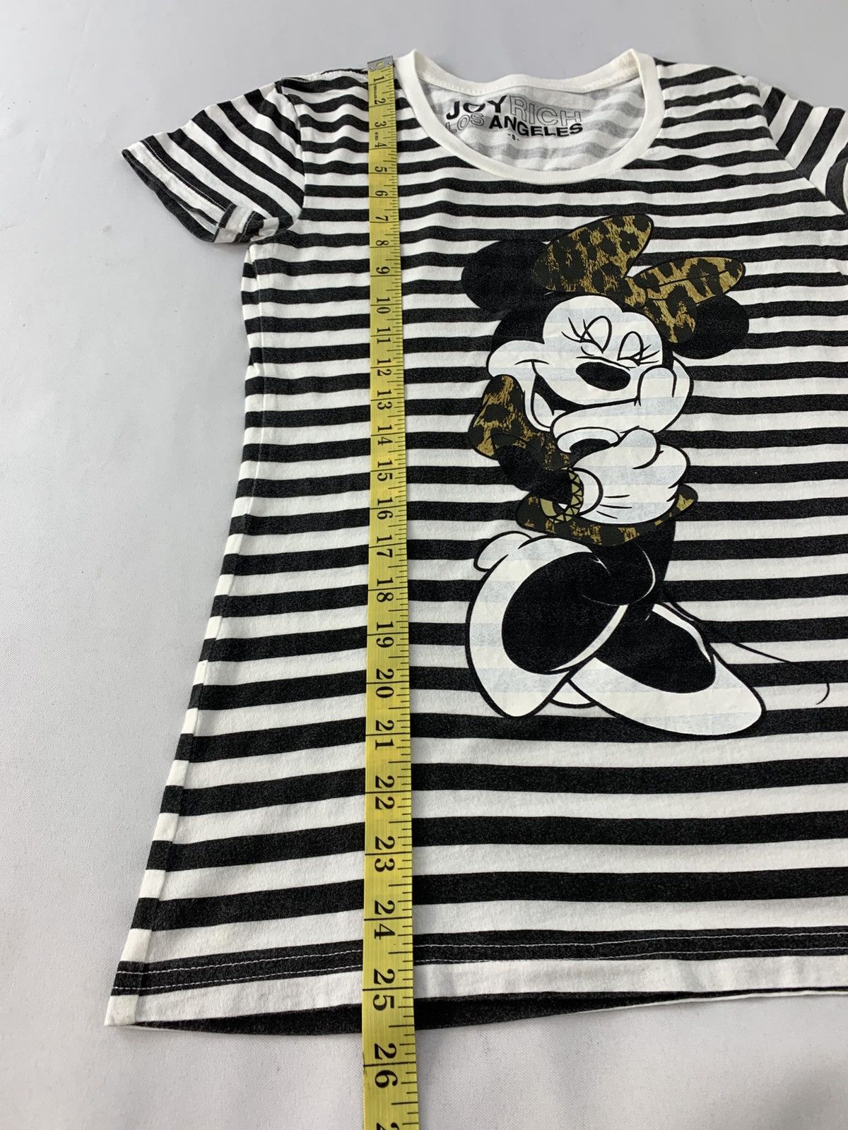 Mickey Mouse Joy Rich Los Angeles Minnie Mouse Striped Tee Tshirt Size S / US 4 / IT 40 - 10 Thumbnail