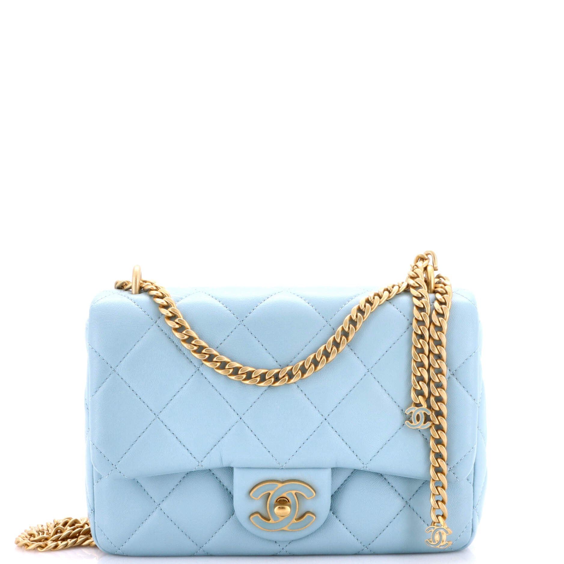 Chanel Pending Cc Square Flap Bag, Women's