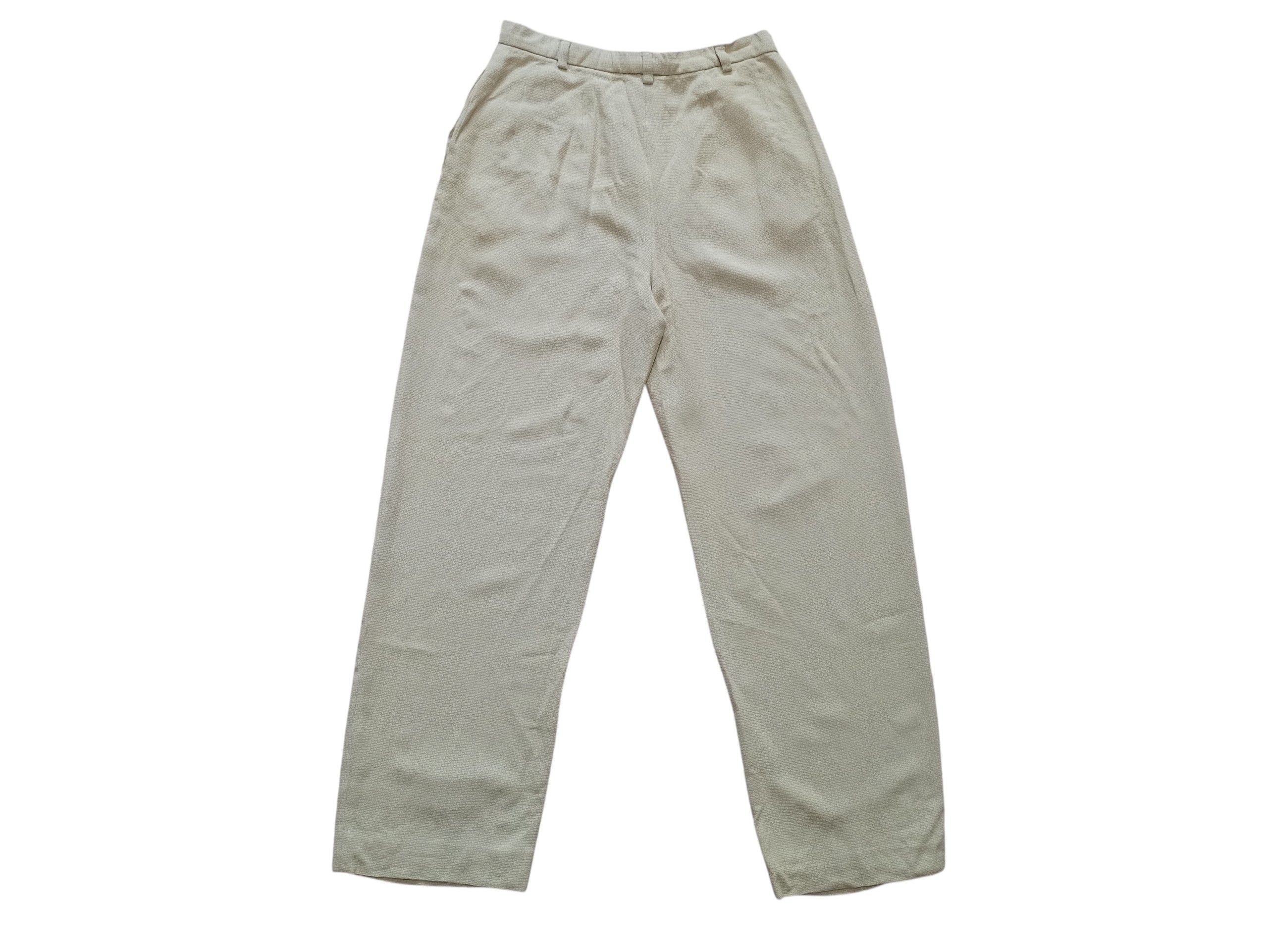 Giorgio Armani Vintage 90s Mani Giorgio Armani Blend Pants Size 26" / US 2 / IT 38 - 2 Thumbnail