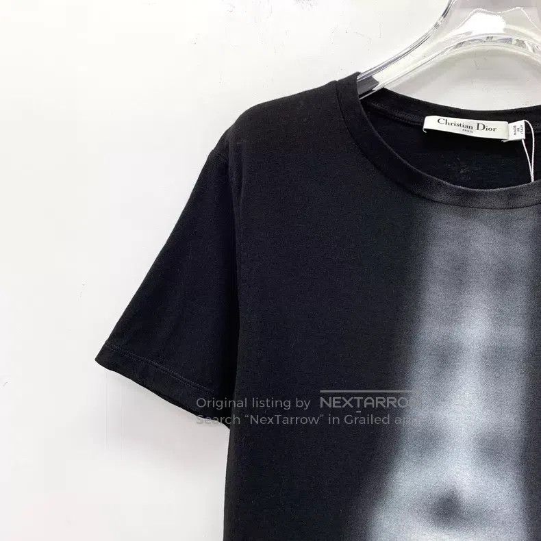 Dior Dior Black Phantom Tower Print Cotton Round-neck Short-sle Size M / US 6-8 / IT 42-44 - 3 Thumbnail