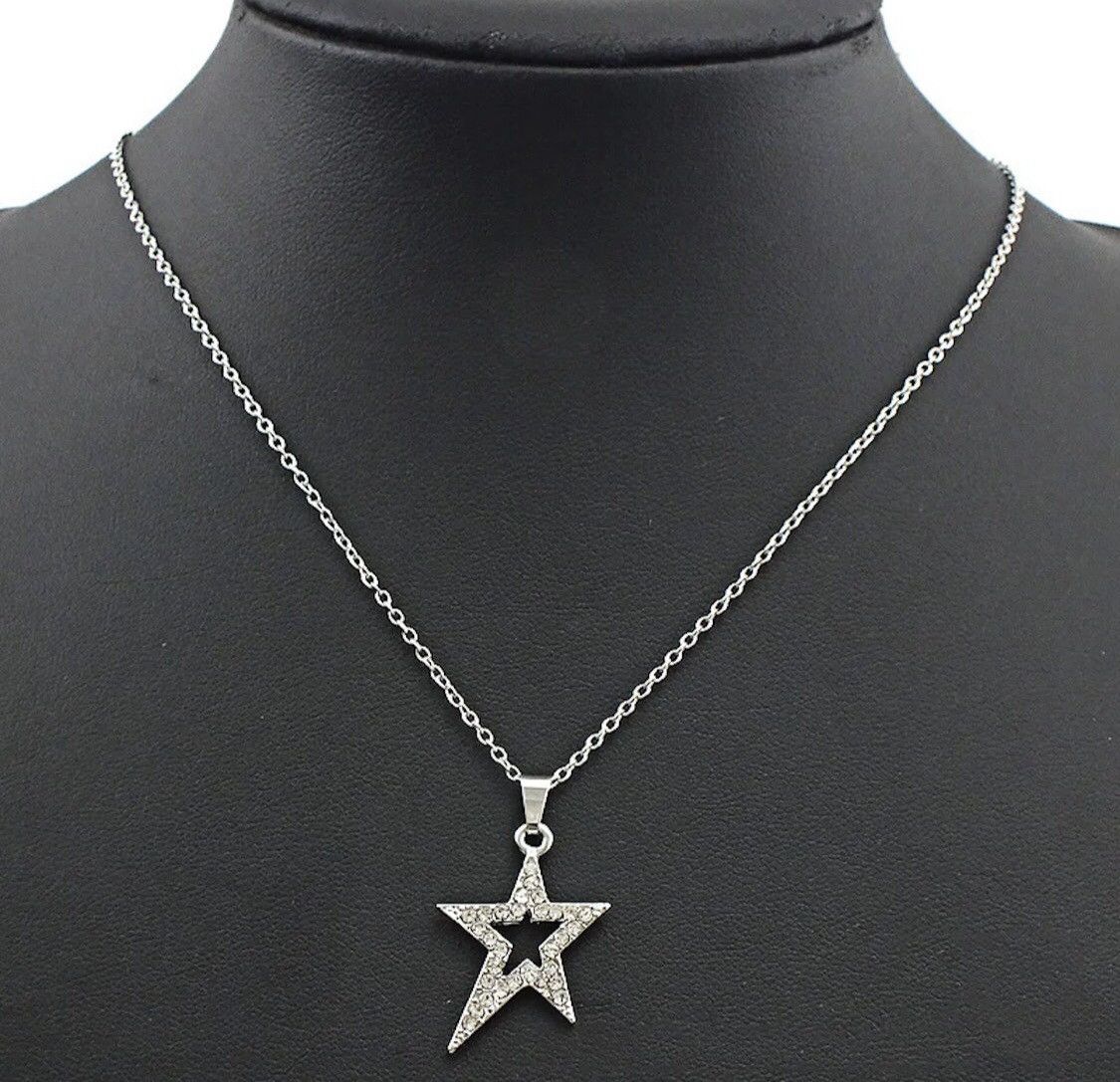 Jewelry Crystal Star Necklace Size ONE SIZE - 2 Thumbnail