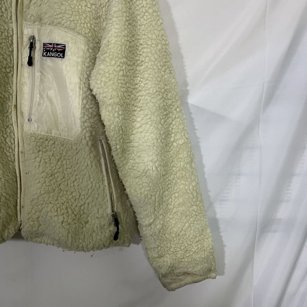 Kangol VINTAGE KANGOL ROCKY MONROE SHERPA FLEECE JACKET Size US L / EU 52-54 / 3 - 3 Thumbnail