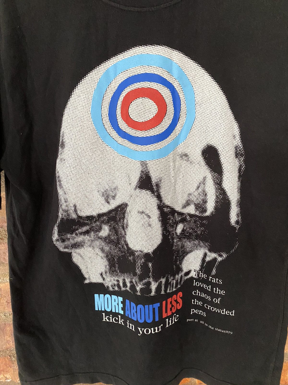 Electric Cottage × Fragment Design × Hiroshi Fujiwara SS2000 Electric Cottage Iconic target skull more about less Size US M / EU 48-50 / 2 - 4 Thumbnail
