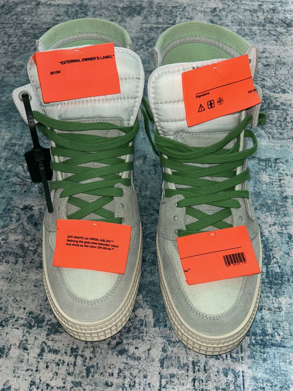 Off-White Off-White Off-Court 3.0 High ’Mint Green’ Size US 8.5 / EU 41-42 - 6 Thumbnail