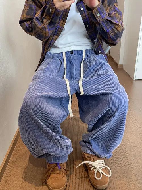 Other Loose Fit Corduroy Pants with Drawstring Size US 32 / EU 48 - 3 Thumbnail
