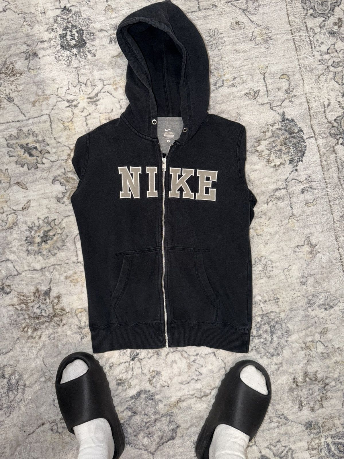 Nike Black and Tan Nike Zip Up Jacket Size US M / EU 48-50 / 2 - 1 Thumbnail