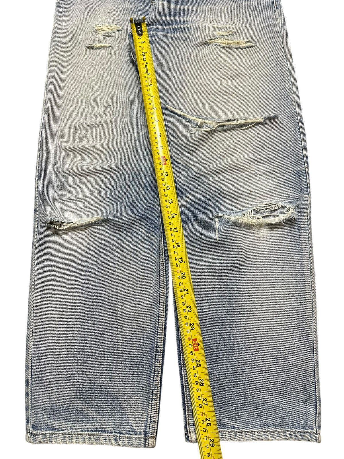 Levi's Vintage 90s Levis Light Blue Faded Wash Distress Baggy Jeans Size US 34 / EU 50 - 14 Thumbnail
