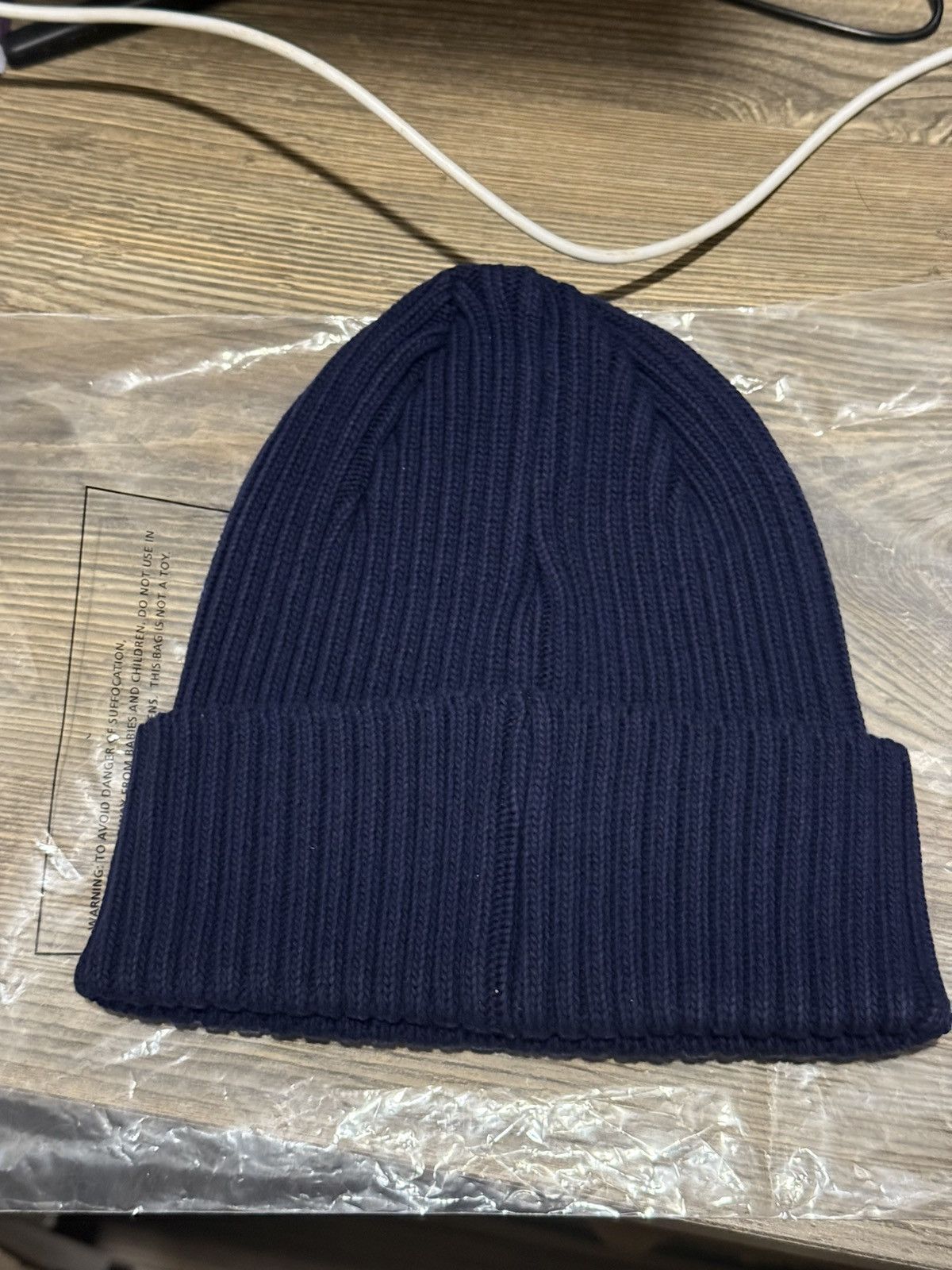 Supreme Supreme overdyed beanie navy blue Size ONE SIZE - 2 Thumbnail