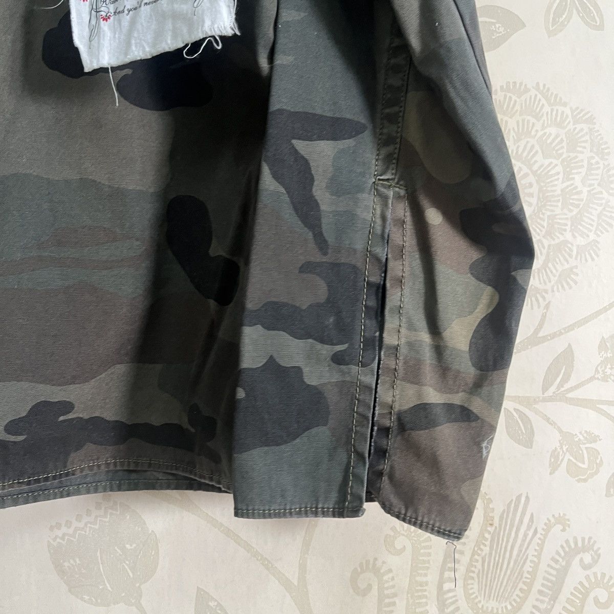 Hysteric Glamour × Seditionaries Vintage Wacko Maria Dovetail Skull Camouflage Jacket Size US M / EU 48-50 / 2 - 8 Thumbnail