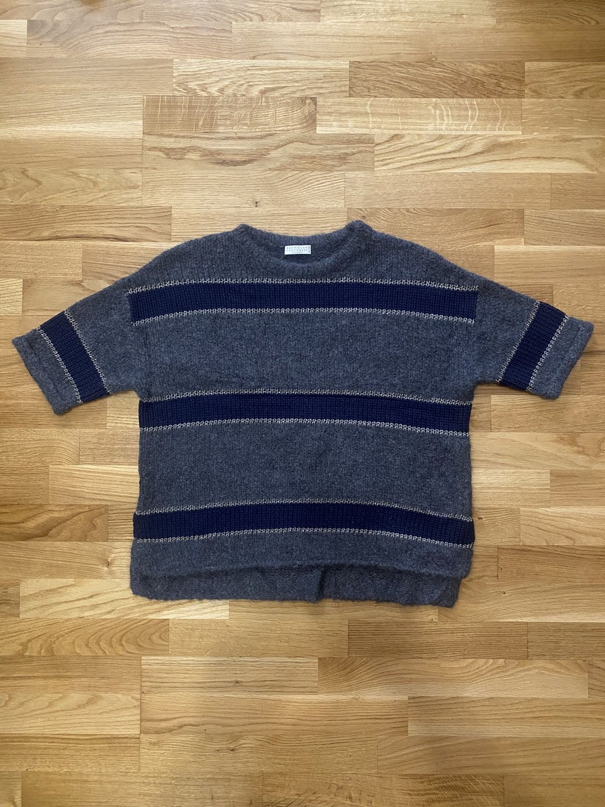 Brunello Cucinelli Brunello Cucinelli Multicolor Cashmere Silk Wool Sweater Size M / US 6-8 / IT 42-44 - 1 Thumbnail