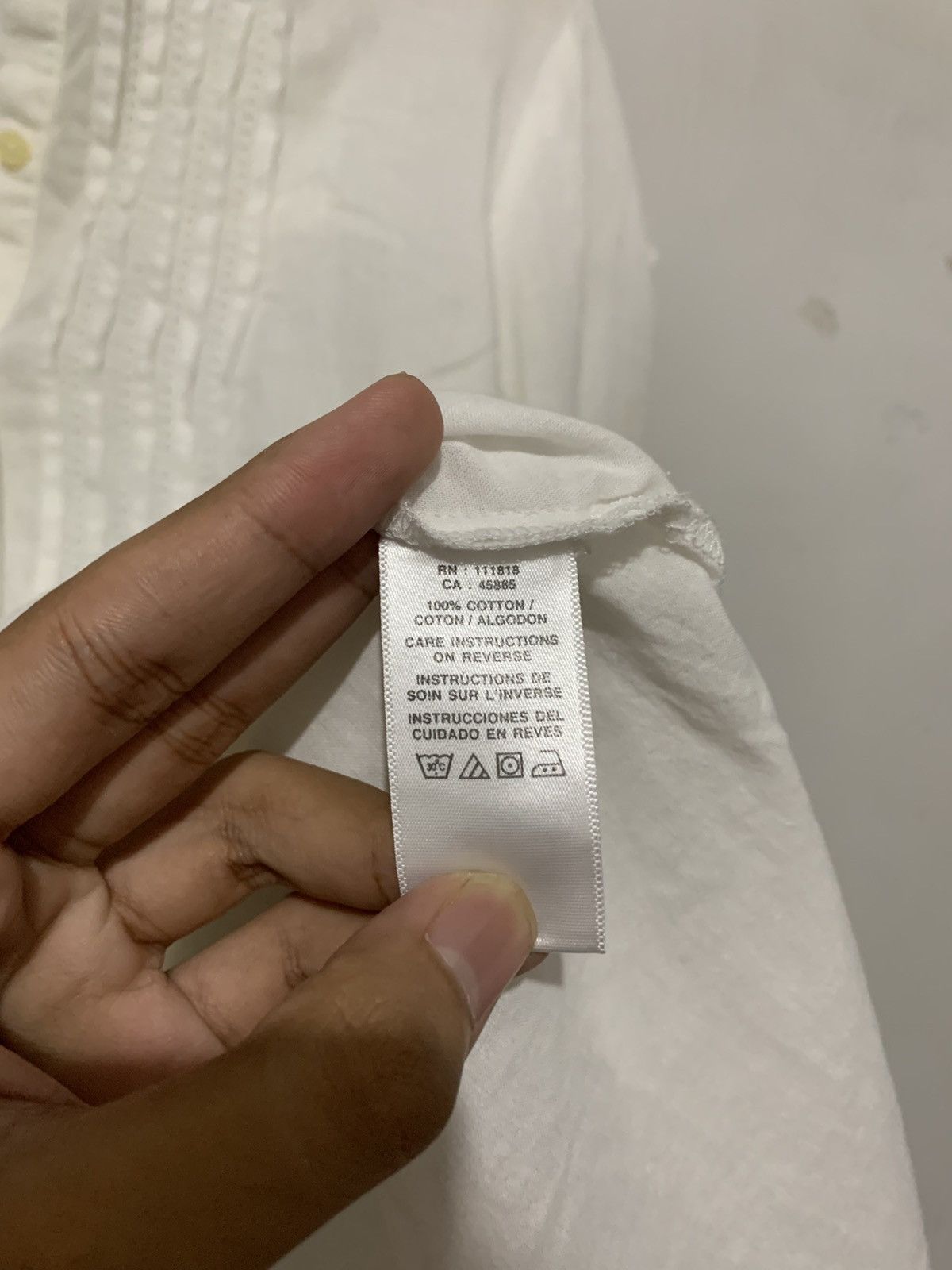 Michael Kors Michael Kors Dress Blouse White Made India Second Original M Size S / US 4 / IT 40 - 5 Thumbnail